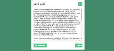 纯CSS3实现的Lightbox弹出框动画效果源码