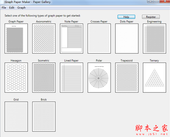 Graph Paper Maker(函数绘图软件) v3.0.3 免费安装版
