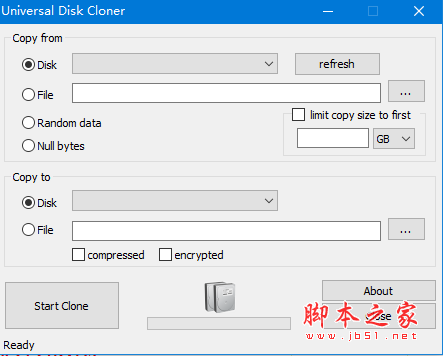 Universal Disk Cloner(硬盘克隆工具) v1.0 免费绿色版