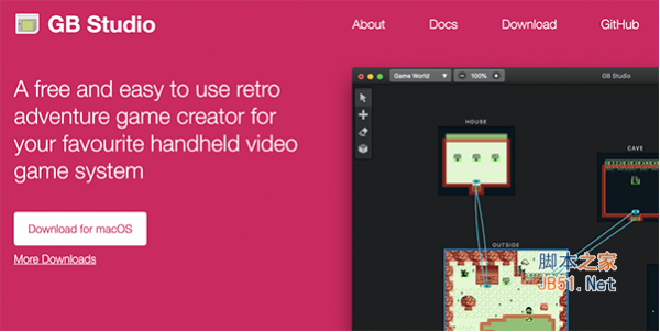 GB Studio for Mac(GameBoy游戏制作软件) V1.2.1 苹果电脑版