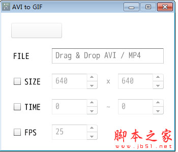 Avi To Gif(视频转GIF工具)  v1.0 英文绿色版(附使用方法)