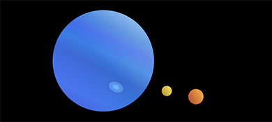 CSS3 实现的彩色星球/卫星运转动画效果源码