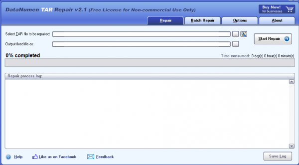 DataNumen TAR Repair(TAR文件修复工具) v2.1 官方版