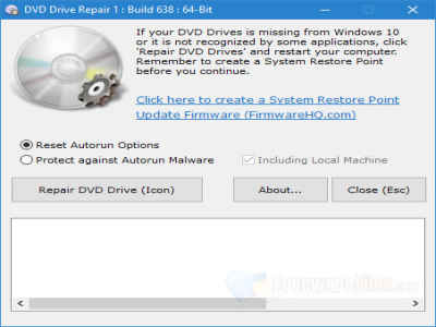 DVD Drive Repair dvd驱动修复工具 v1.0.2 官方免费版