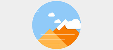 CSS3 实现的白云与山脉动画效果源码