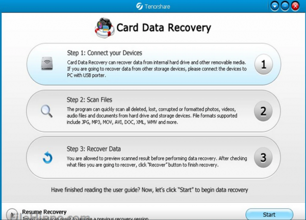 carddatarecoverysd卡数据恢复工具v45官方绿色版