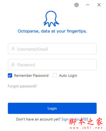 Octoparse(数据采集软件) v8.6.8 官方免费安装版
