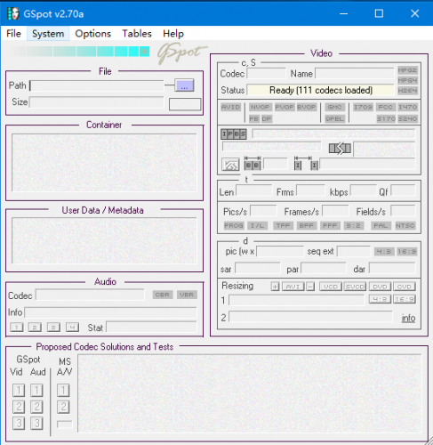 GSpot编码检测器(视频编码检测工具) v2.70 官方版