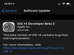 iOS14/iPadOS14 开发者预览 Beta 2 附描述文件下载