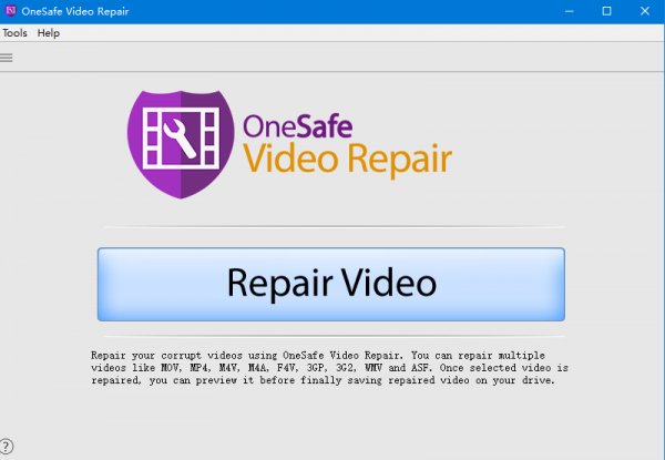 OneSafe Video Repair(视频修复工具) v2.0 官方版