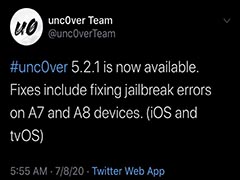 越狱工具unc0ver 5.2.1发布(附下载地址)