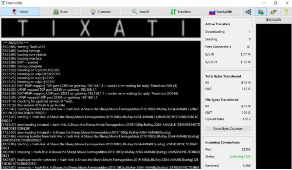 Tixati BT下载工具 v2.74 官方免费版