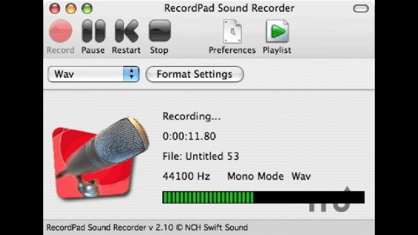 RecordPad(录音工具) for Mac V6.00 苹果电脑版
