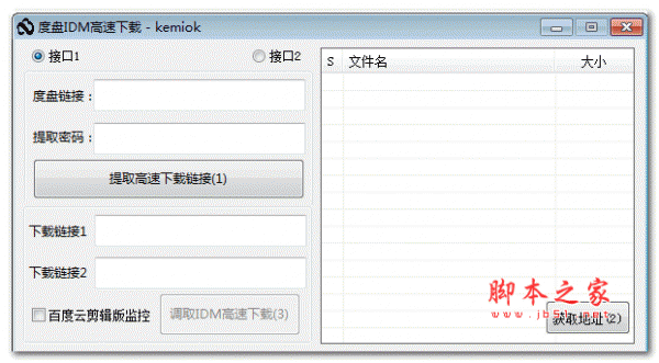 度盘IDM高速下载工具 v1.1 绿色免费版