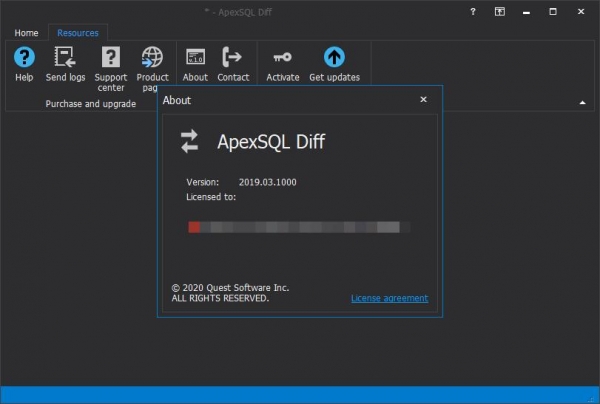 数据库对比合并工具 ApexSQL Diff v2019.03.1000 安装破解版