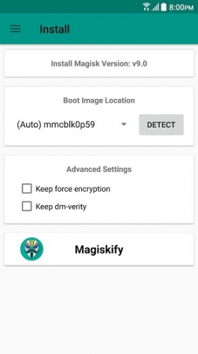 Magisk Manager 8.0.7/Magisk 24.2 Android