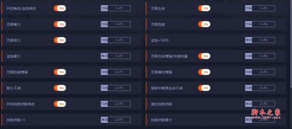 创世理想乡十八项修改器(无敌/耐久不减/材料不减) v20200925.014