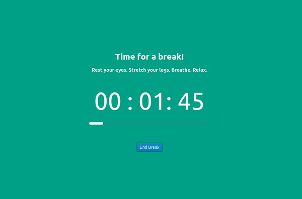 BreakTimer(定时提醒休息软件) v0.7.5 官方版