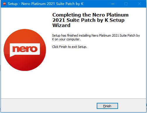 Nero Platinum Suite 2021 白金版破解免费补丁 v23.0.100 附安装图文教程
