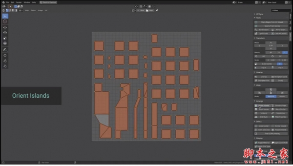 Blender高质量游戏电影级展UV插件Blender Market – UV Toolkit 2.0.9 免费版
