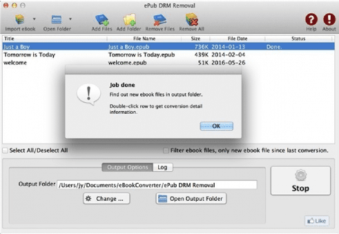 ePub DRM Removal for Mac(电子书DRM移除工具) V3.20.912 苹果电脑版