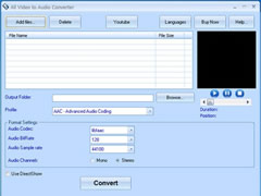视频转音频软件(All Video to Audio Converter) v4.3官方版
