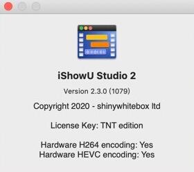 Mac1080P高清录屏软件 iShowU Studio for Mac v2.3.14 直装破解免费版