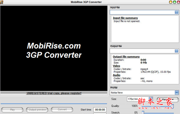 MobiRise 3GP Converter(3gp视频格式转换软件) v1.17.3 免费安装版
