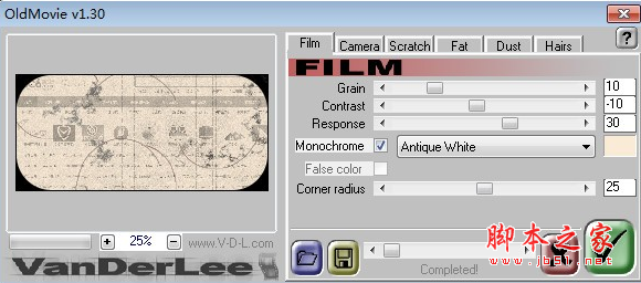 OldMovie(ps老电影特效滤镜插件) v1.3 免费版