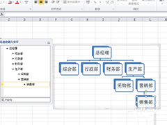 Excel怎么制作组织架构图?