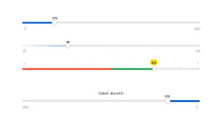 纯CSS3简洁滑块范围数值输入特效