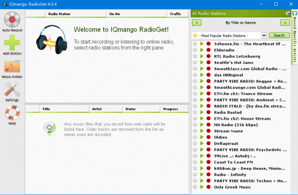 IQmango RadioGet(网络收音机) v4.5.4 官方版