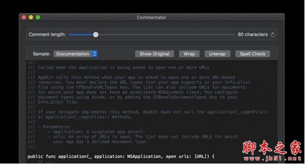 代码编辑注释应用 Commentator for mac v0.9 苹果电脑版