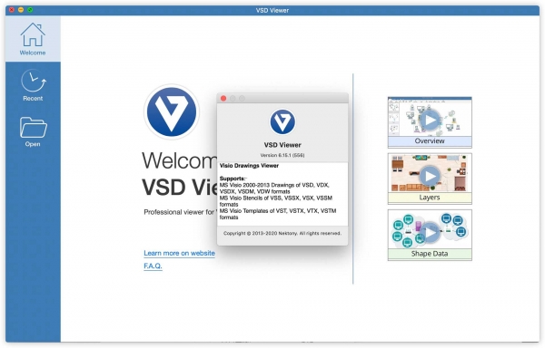 VSD Viewer for Mac(Visio绘图文件阅读器) v6.15.1 破解版