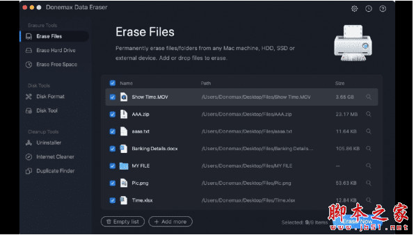 Donemax Data Eraser(数据清除软件) V1.4 苹果电脑版