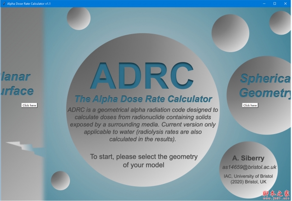 Alpha Dose Rate Calculator(阿尔法辐射计算) v1.1.2 绿色免费版