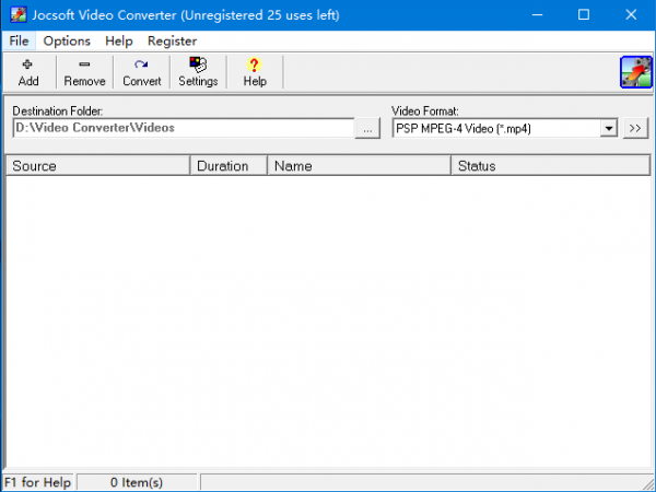 Jocsoft Video Converter(视频转换器) v1.3.8.2 官方版
