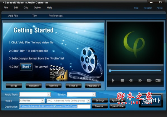 4Easysoft Video to Audio Converter(音频转换软件) v3.2.22 官方安装版