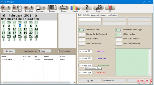 HatchKeeper(鸡蛋孵化软件) v0.80.0 免费安装版