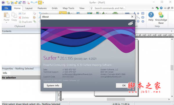 3D建模软件 Golden Software Surfer v20.1.195 完美激活版(附激活补丁)