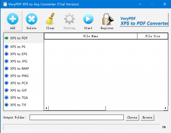 VeryPDF XPS to Any Converter(XPS转换软件) v2.0 官方版