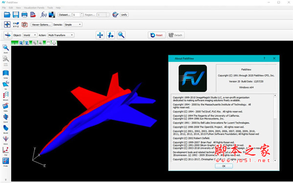 CFD/FEA专业后处理软件 FieldView v20.0 英文完美激活版(附激活补丁) 64位
