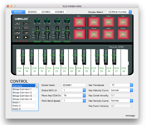 PANDAMINI软件编辑器 for Mac v1.0 苹果电脑版