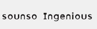 sounso Ingenious英文无衬线字体