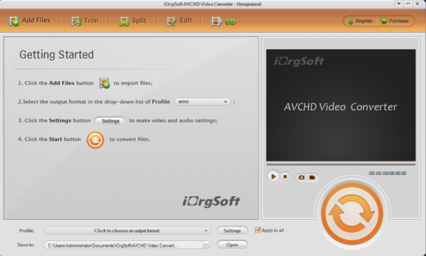 iOrgsoft AVCHD Video Converter(视频转换器) v6.0.0 官方版