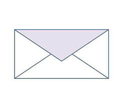 PPT如何绘制简单的信封图形？简笔画信封Ppt图