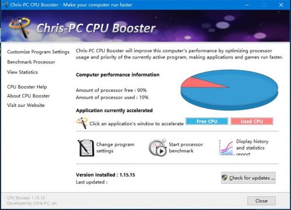 CPU优化神器那个好用 ChrisPCCPUBooster安装激活教程