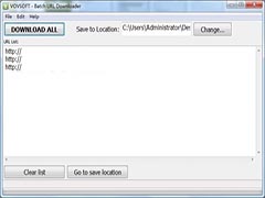URL批量下载软件Batch URL Downloader安装及使用教程