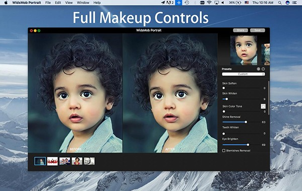 智能人像美化工具WidsMob Portrait Pro for Mac v2.4(1520) TNT免激活版