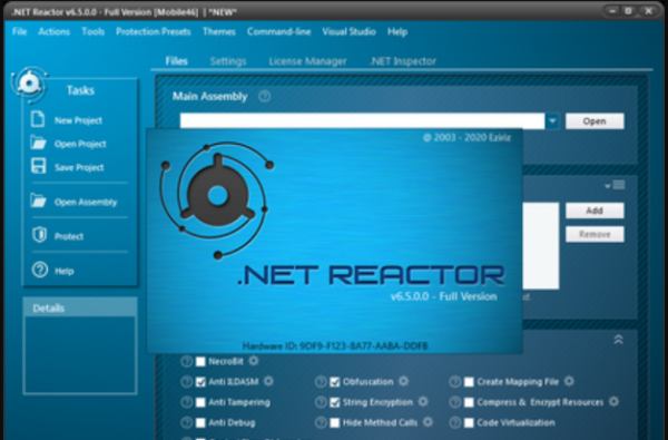 Eziriz .NET Reactor v6.8.0.0 安装授权版(附激活补丁) 64位